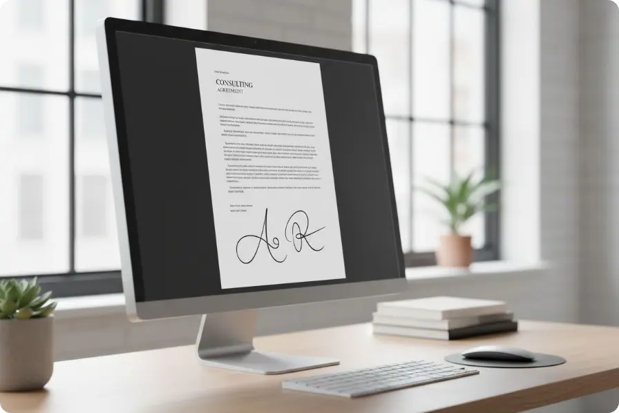 AI Signature for Document