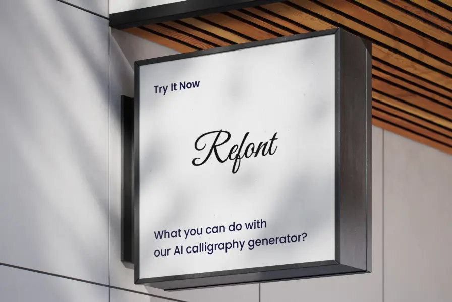 Custom Calligraphy Logos & Banners