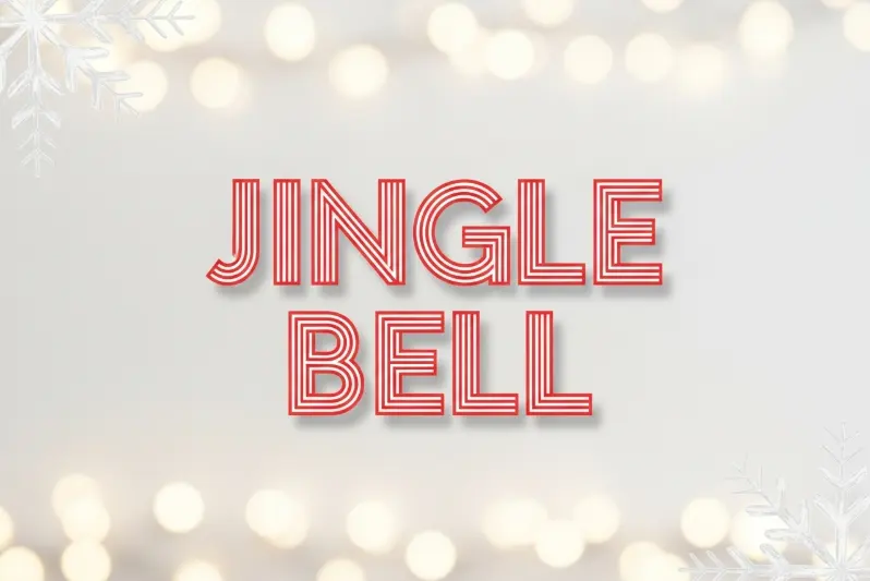 Candy Cane Striped Font