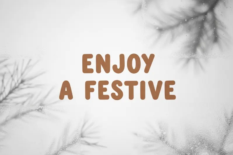 Cozy Hand-Drawn Christmas Lettering