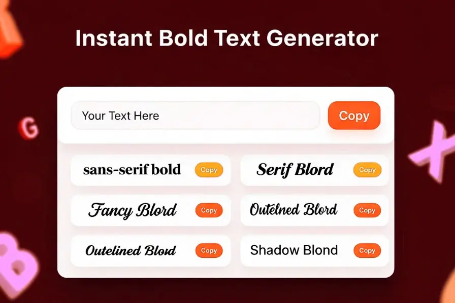 Instant Bold Text Generator