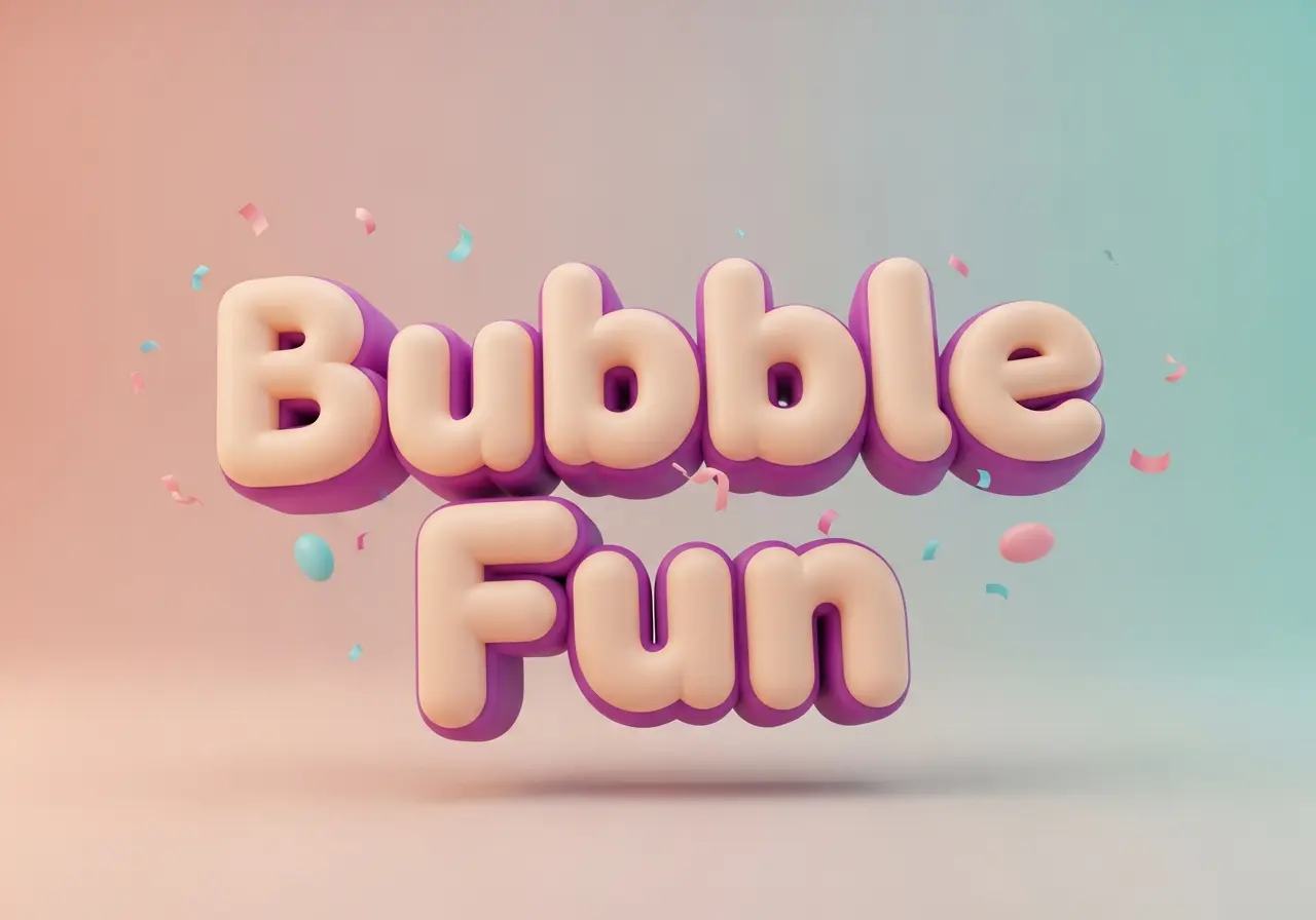 Plush Bubble Script