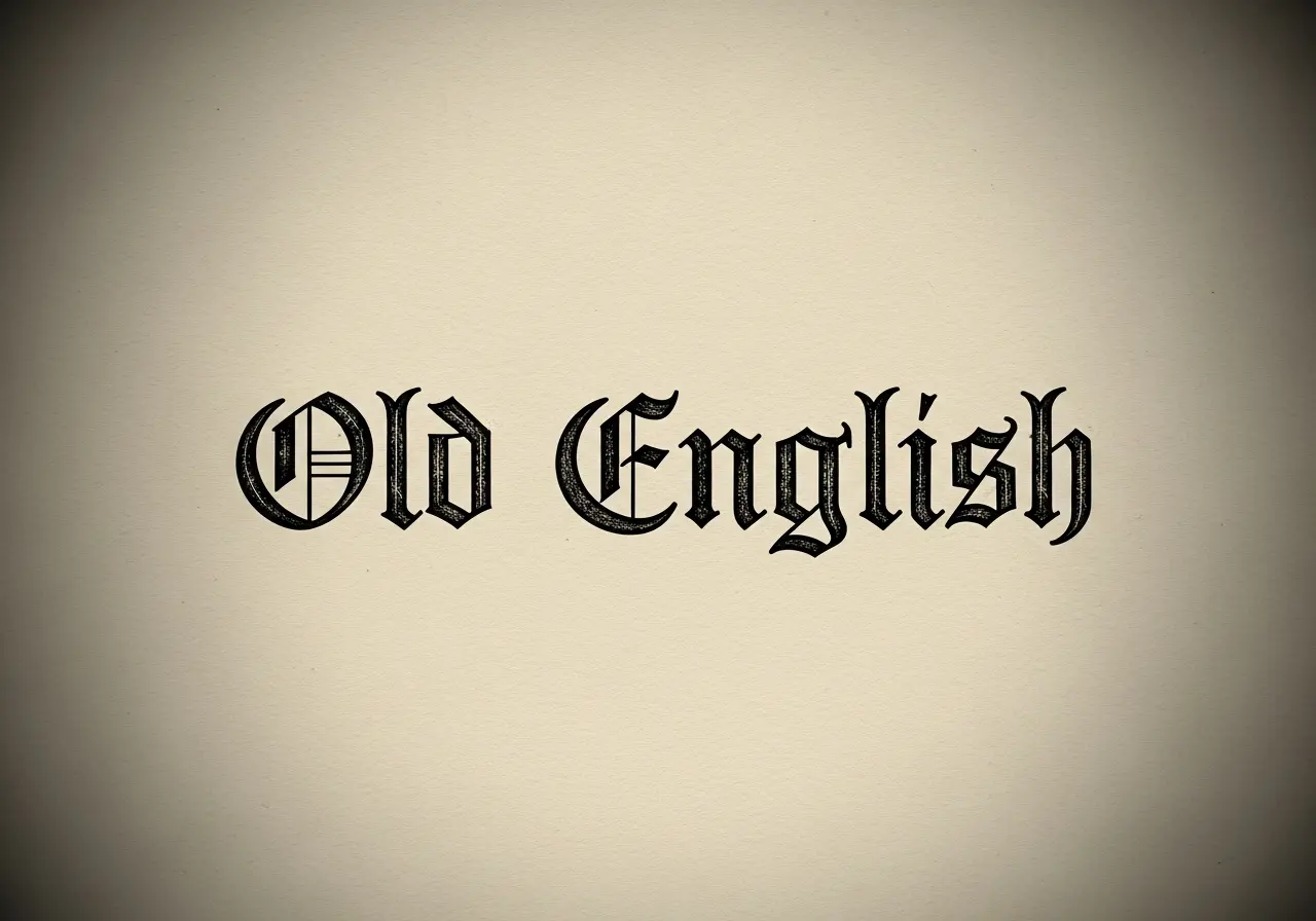 Classic Blackletter Typeface