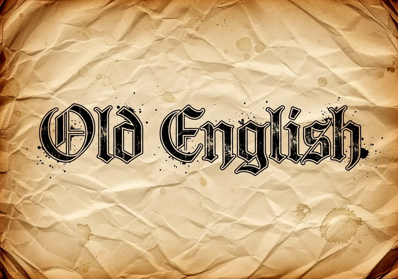 Weathered Vintage Gothic