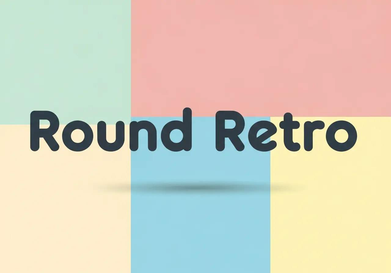 Retro Rounded Sans