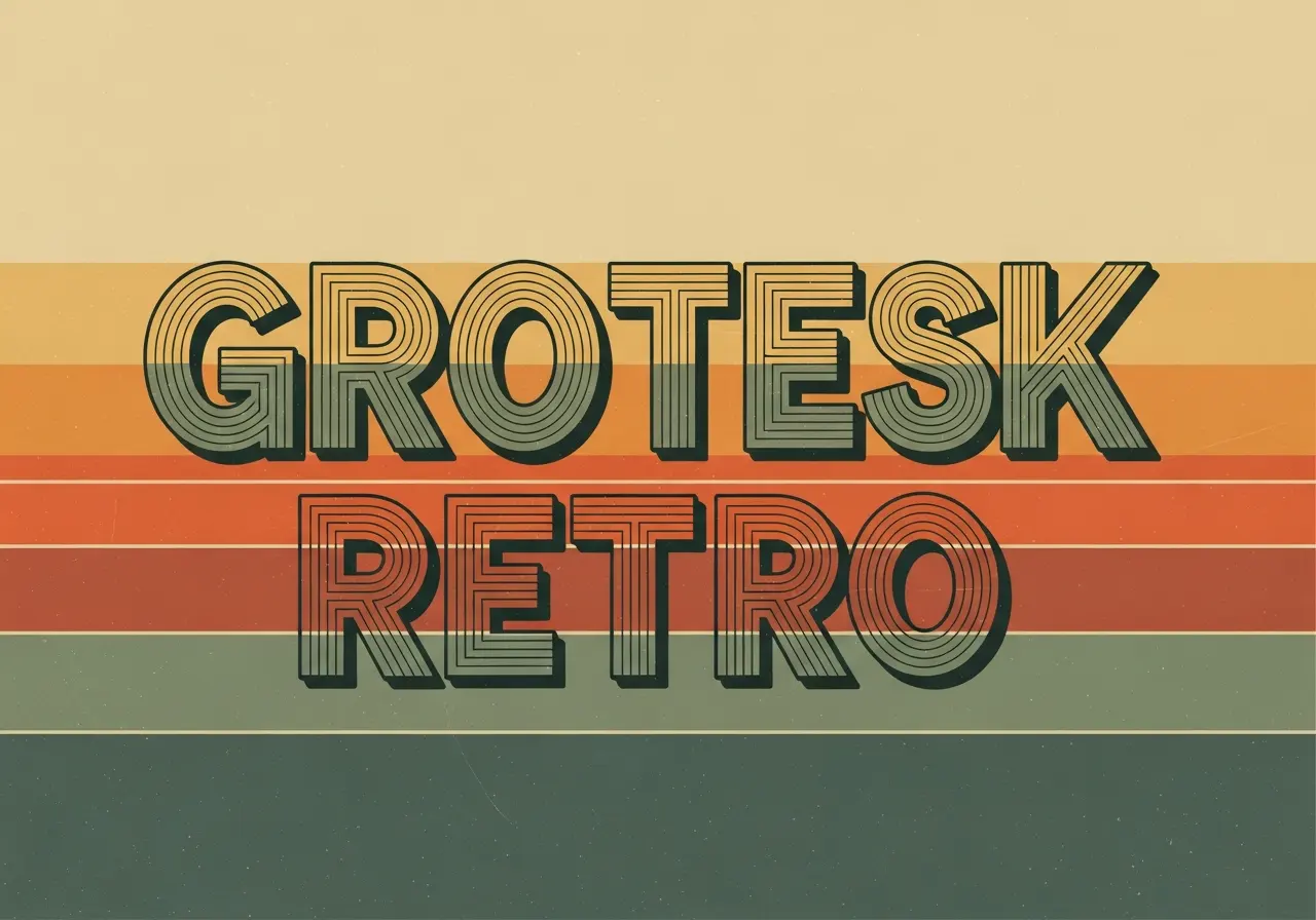 Condensed Retro Grotesk