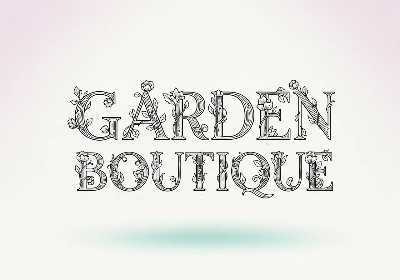 Floral Ornamented Retro