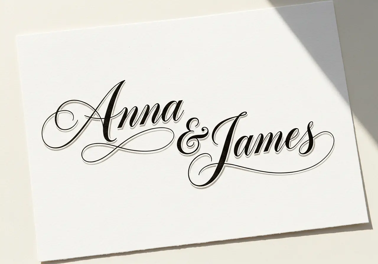 Classic Calligraphy Wedding Font