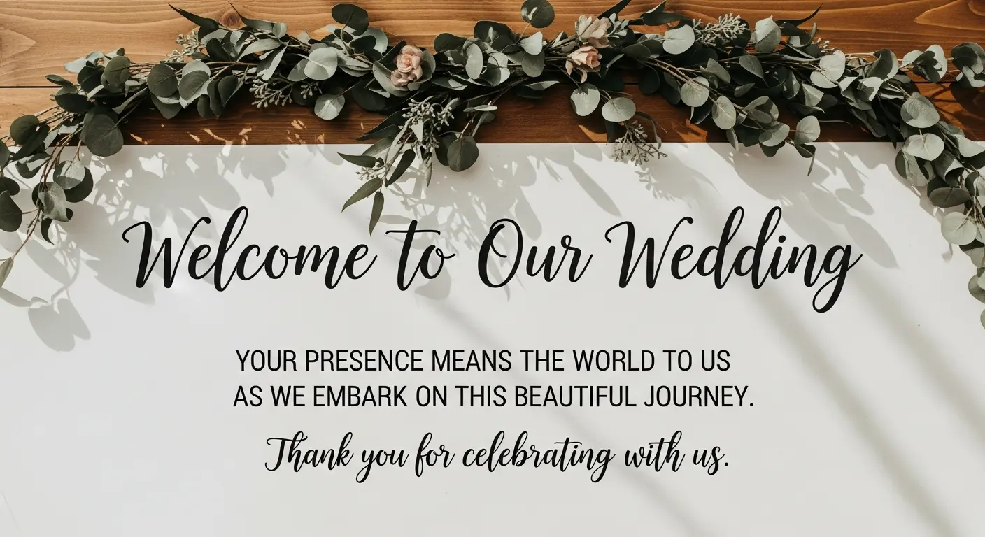 Romantic vintage wedding font for signage