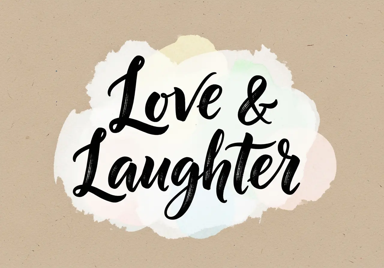 Handwritten Brush Wedding Font