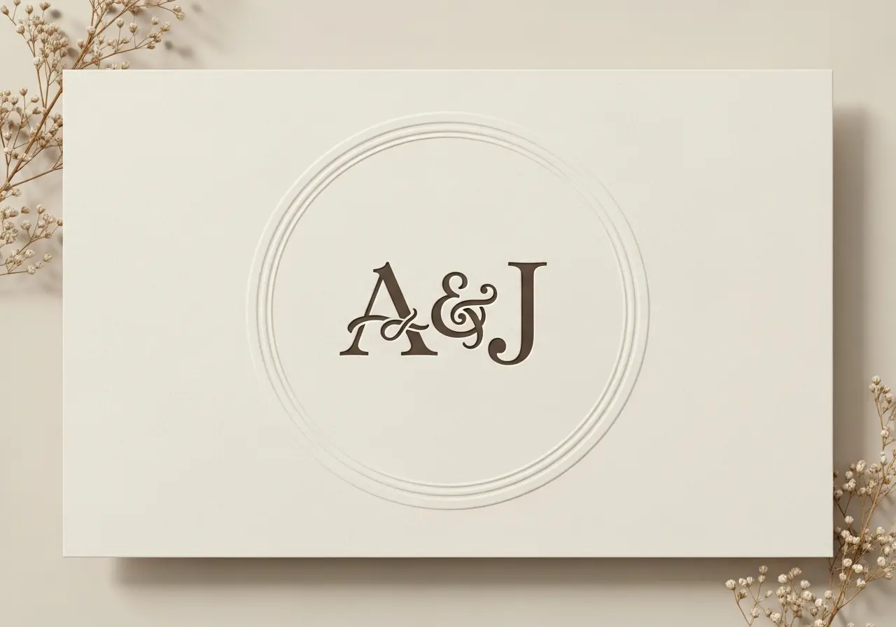 Elegant Monogram Font Set