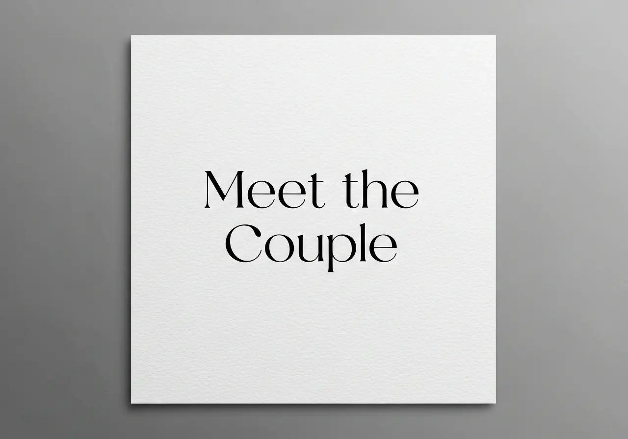 Modern Minimal Wedding Font
