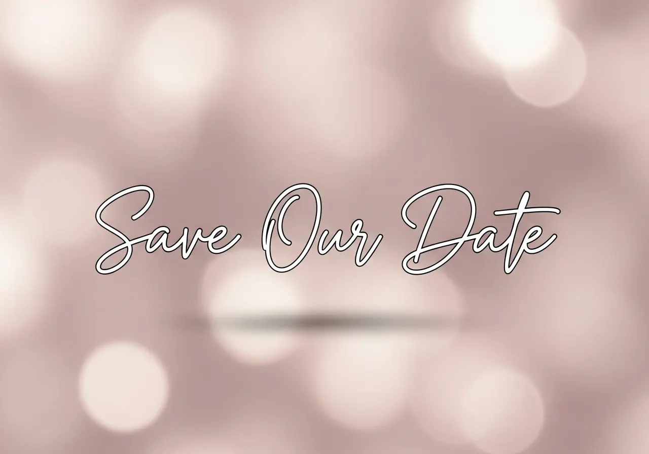 Monoline Romantic Script