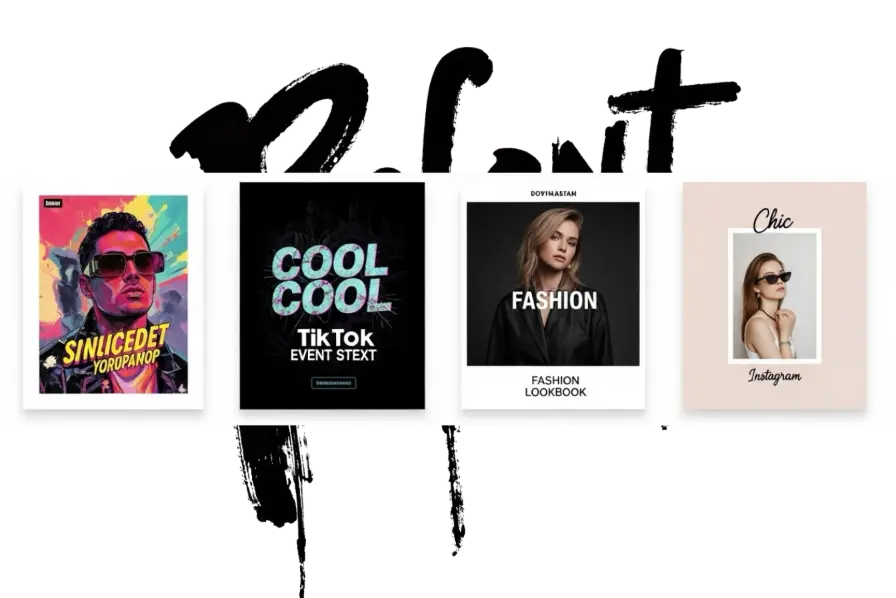 For Posters & Social Media