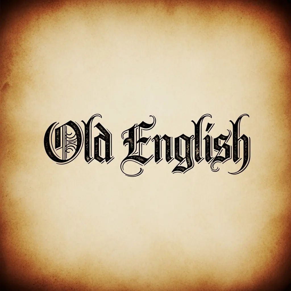 Old English Font Generator