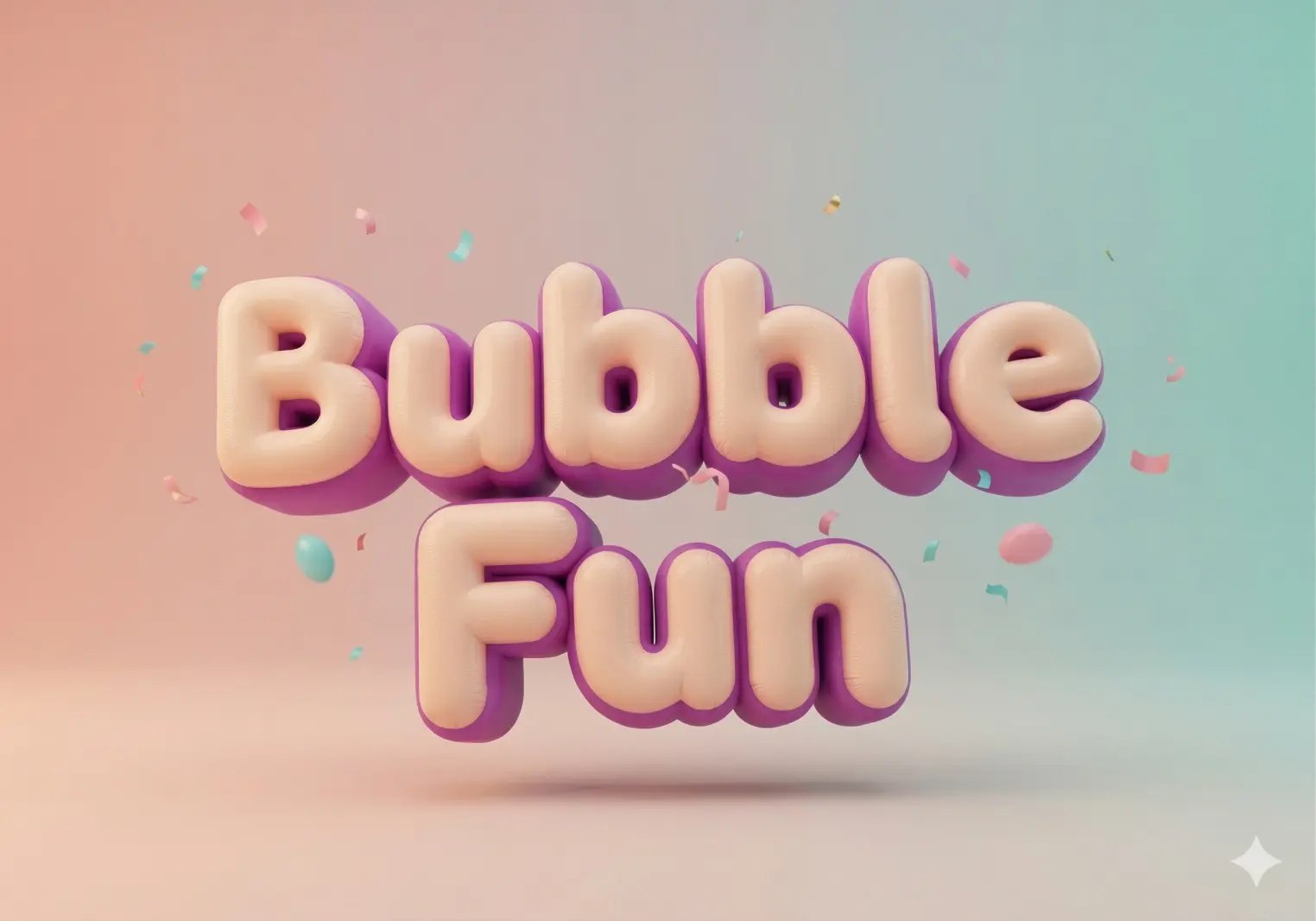 Plush Bubble Script