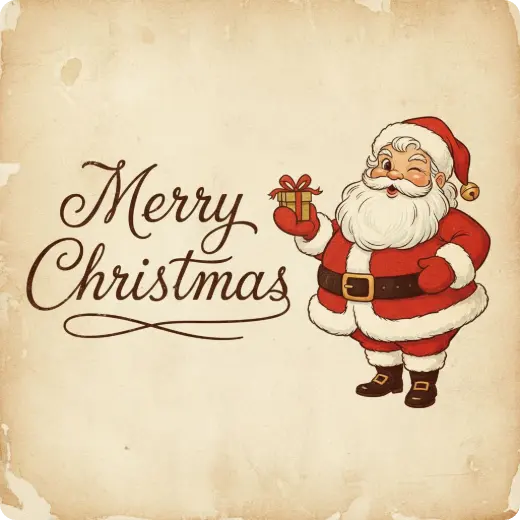 Christmas greeting card 1