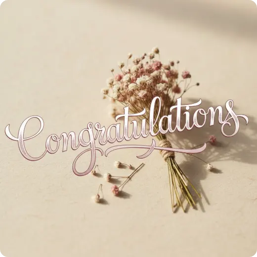 Congratulations greeting card 3