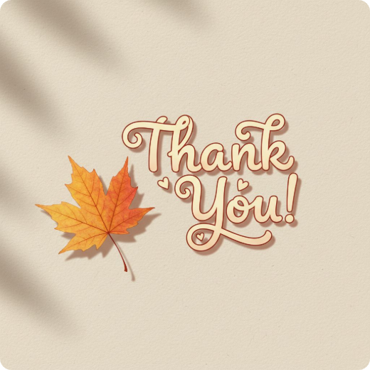 Thank you greeting card 4