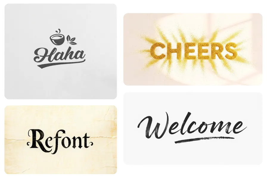 Generate Elegant Calligraphy Fonts