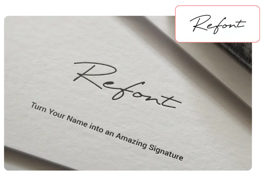 Craft Unique AI Signatures