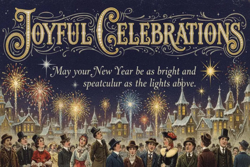 Aged Chromolithograph Serif