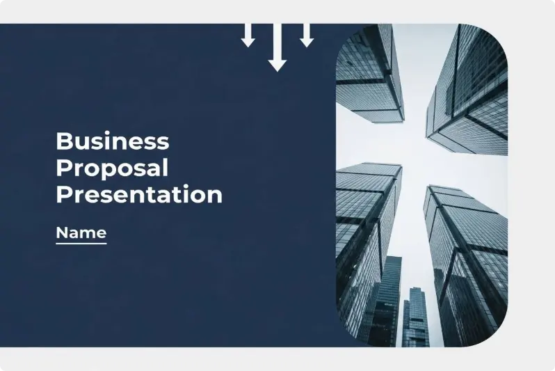 Business Report PowerPoint Font: Premium Geometric Sans